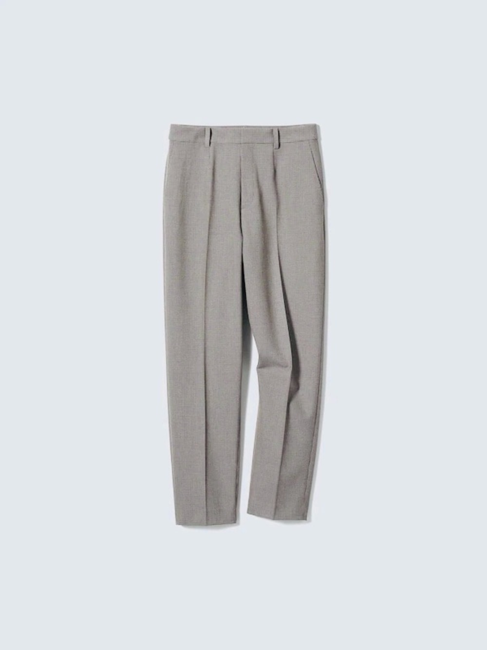 Uniqlo Women's Smart Ankle Pull On Dress Pants Light Gray Size Medium